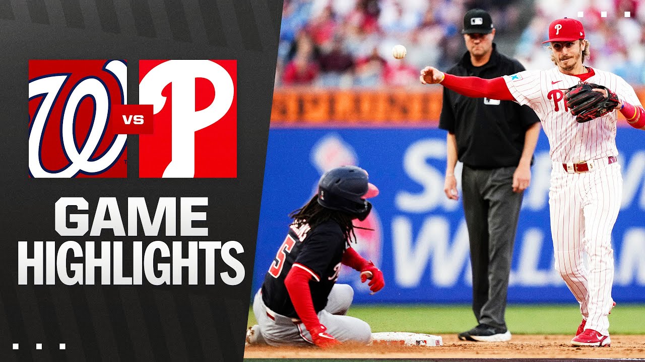 Nationals vs. Phillies Game Highlights (4/30/25) | MLB Highlights
