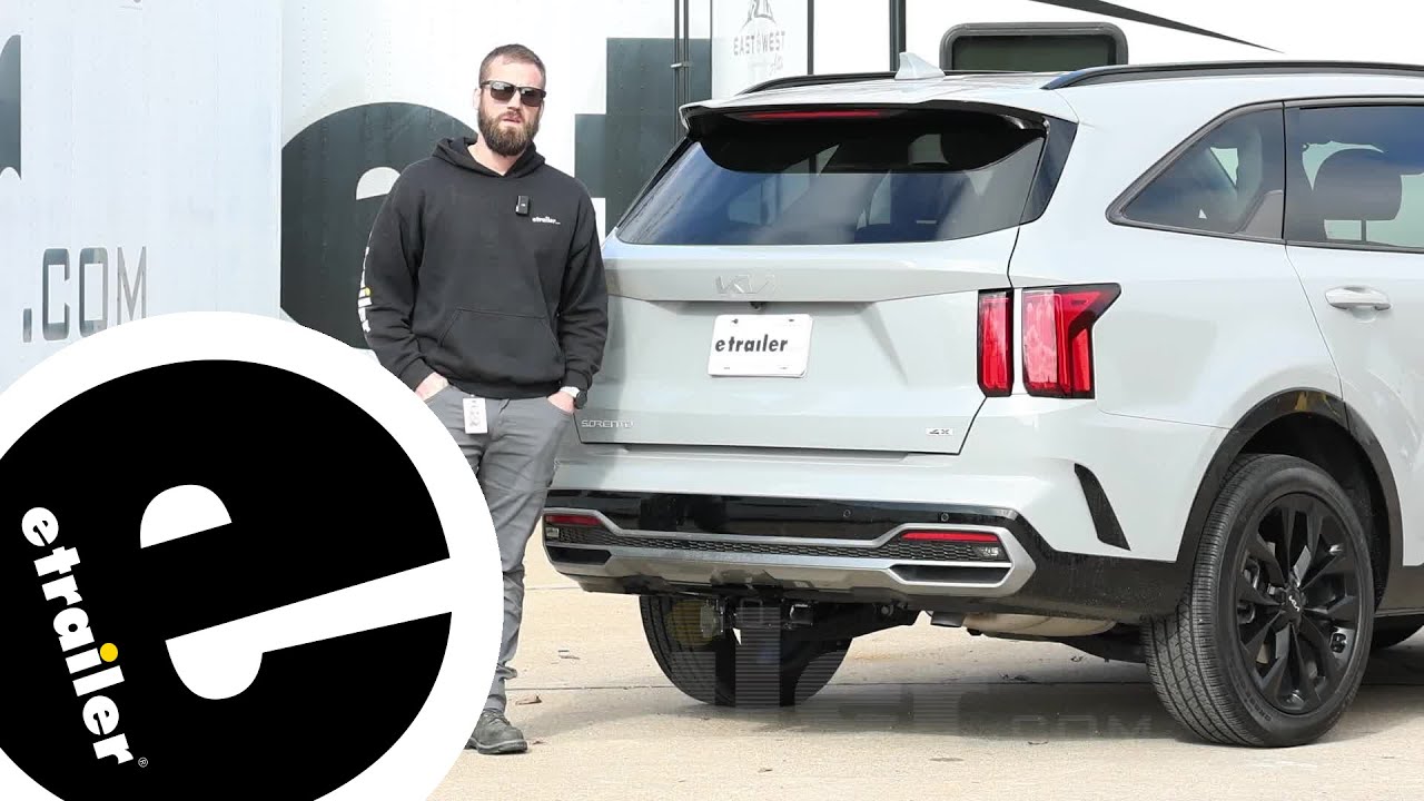 etrailer | Installing the Curt Trailer Hitch Receiver on a 2023 Kia Sorento