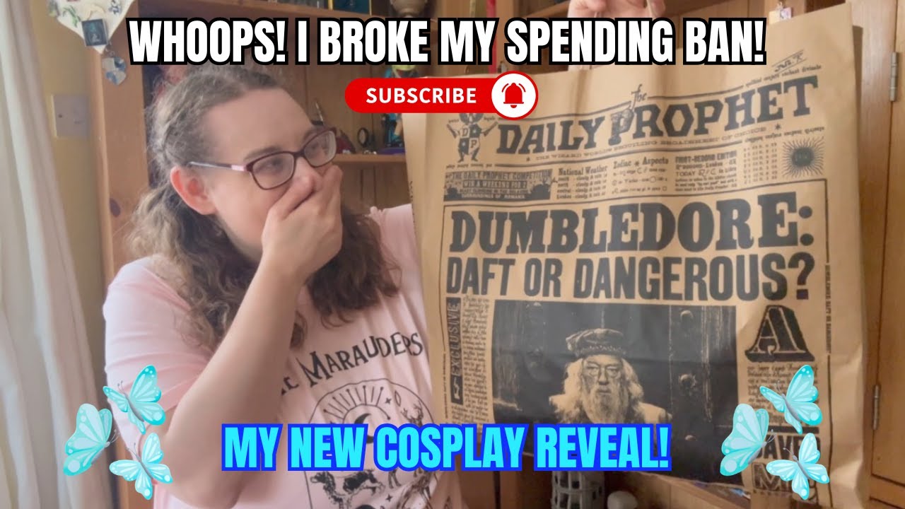 Harry Potter Studio Tour Haul 2025 ✨ | NEW Beauxbatons Cosplay Reveal!
