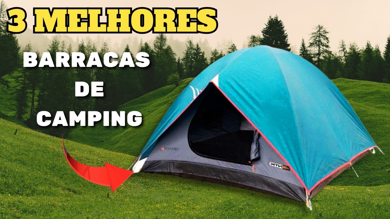 🤔Qual Barraca de Camping Comprar? Veja as Melhores Opções de 2025!!! TOP 3 Barracas de Acampamento!