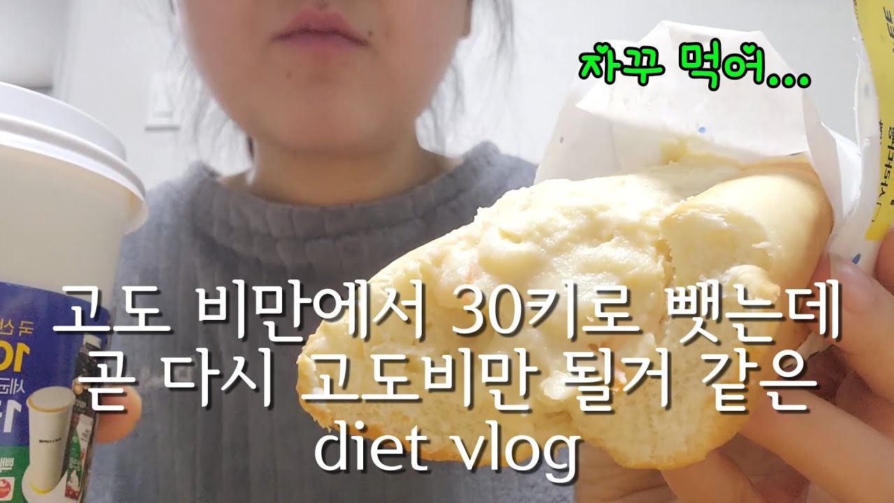 고도비만 이었던 자의 다이어트 브이로그 | 너무 먹는데..? 이러다 다시 고도비만 될듯...