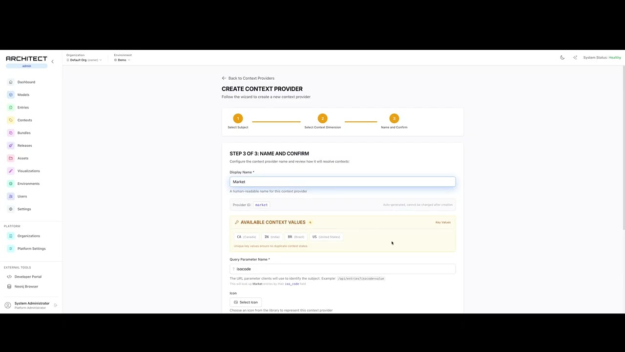 Advanced Context Providers