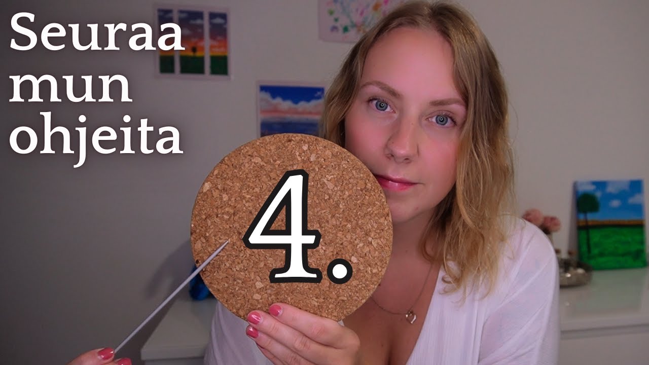 Keskity seuraamaan mun ohjeita (osa 4) 🕵🏼‍♀️ ASMR Suomi
