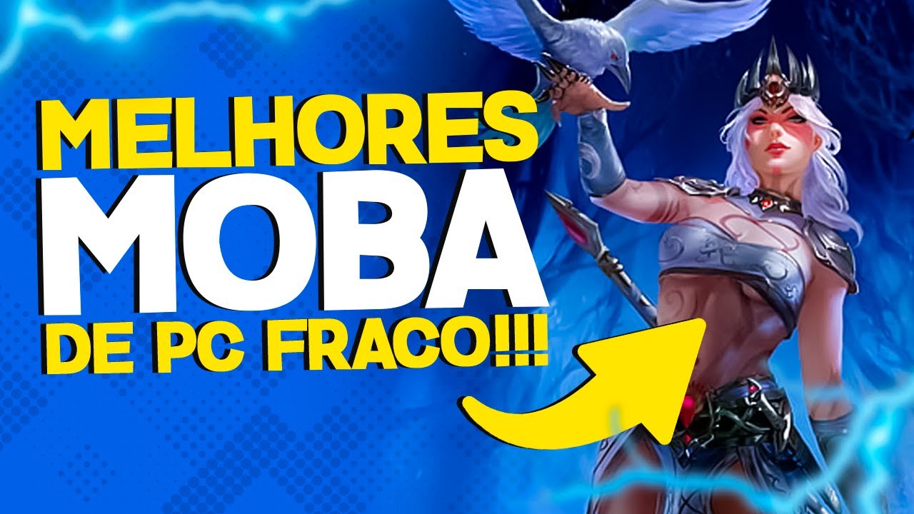 Os melhores MOBA de PC FRACO (Jogos parecidos com LOL)