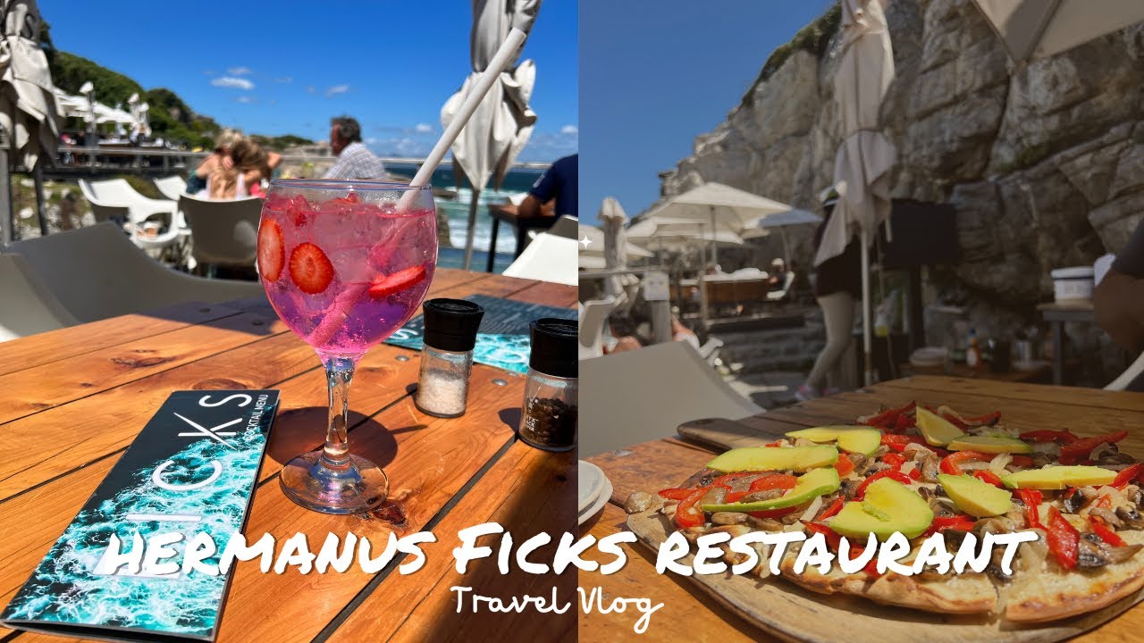 Ficks Restaurant | Travel vlog Cape Town to Hermanus 🇿🇦