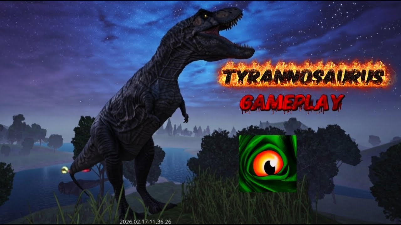 TYRANNOSAURUS REX GAMEPLAY l The cursed Isle 