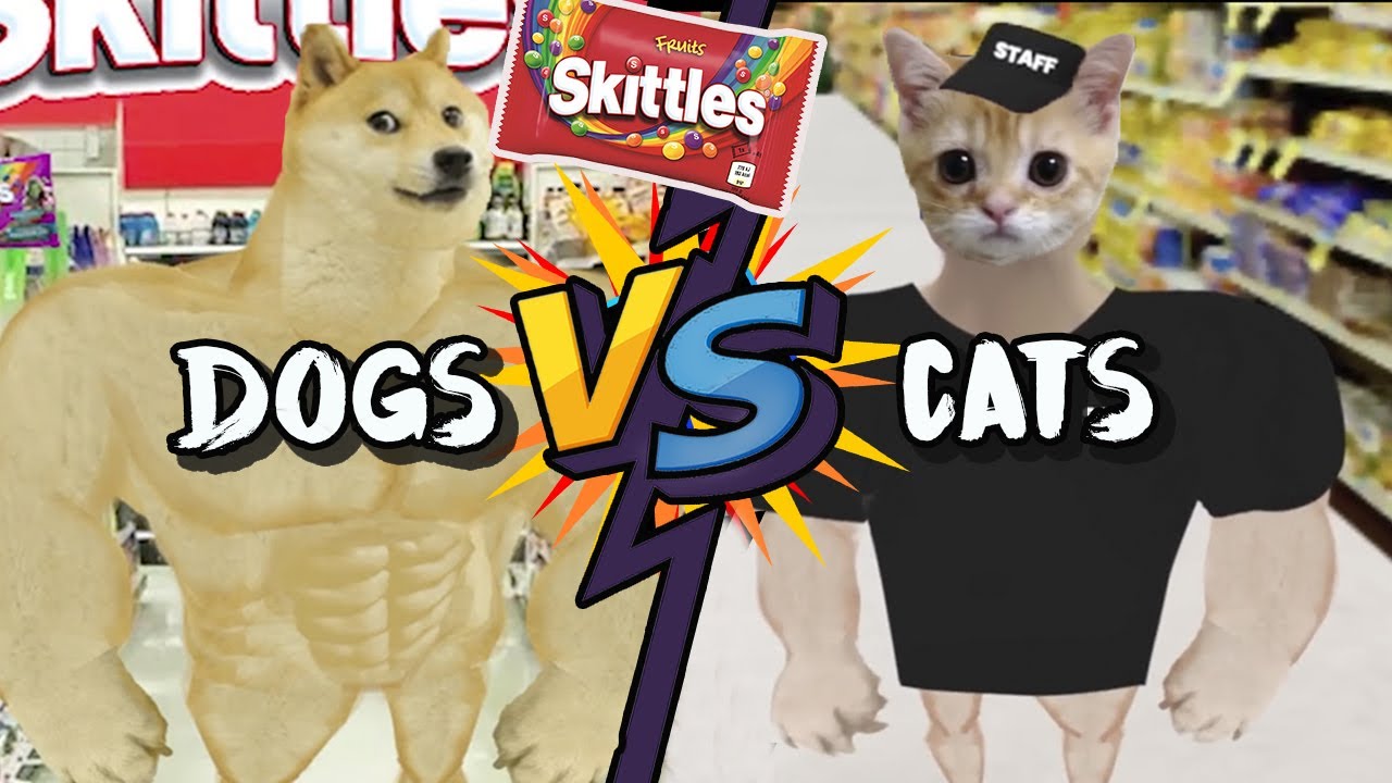 Skittles MEME: Doge VS El Gato Cat