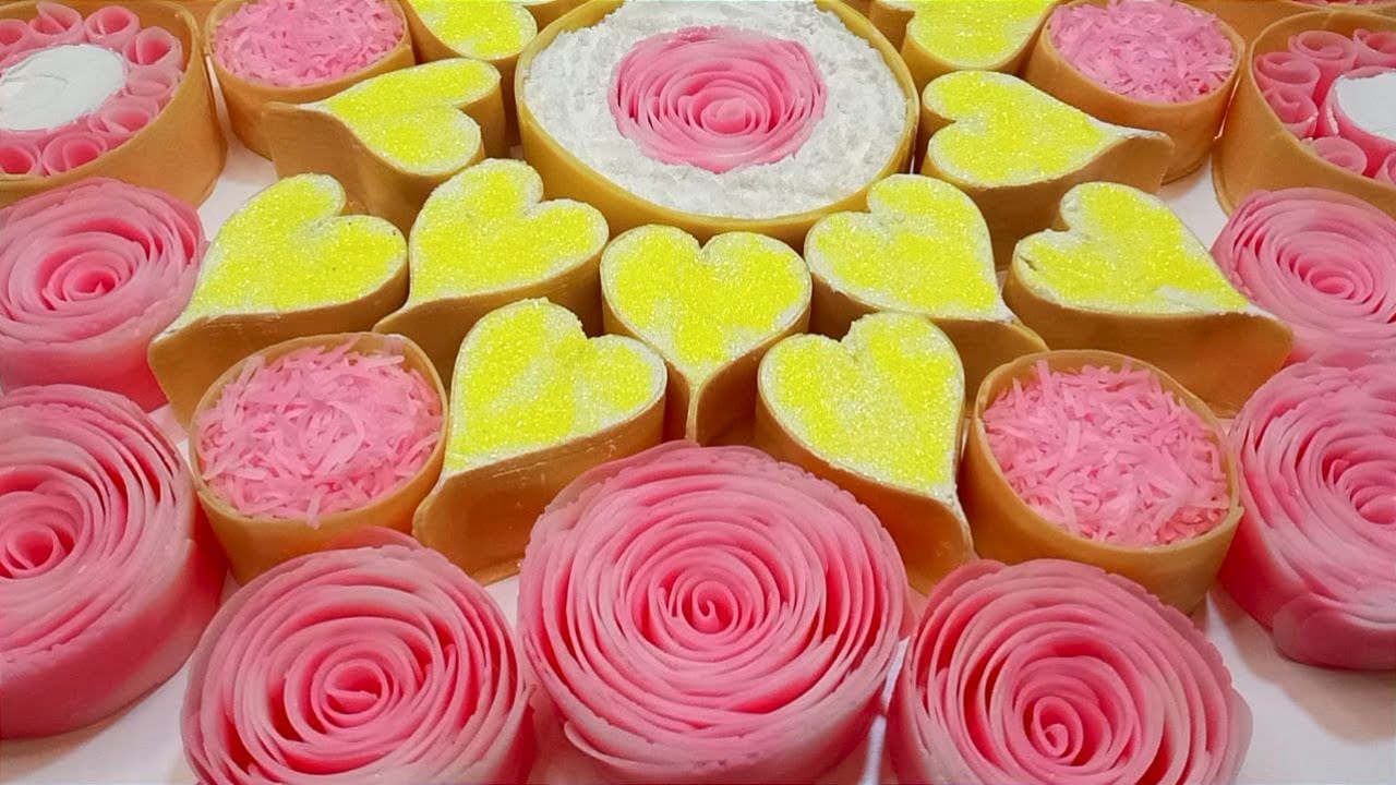 ASMR SOAP - Soap Boxes with corn Starch - Dry Soap - Crunching little curls