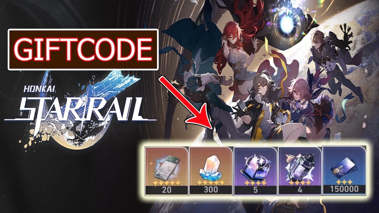 Honkai Star Rail & All Redeem Codes | 5 Giftcodes Honkai Star Rail Global - How to Redeem Code