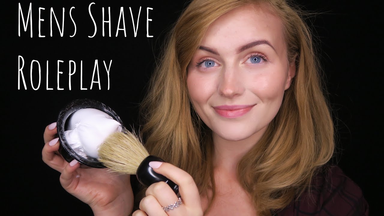 [ASMR] Mens Grooming Roleplay - Haircut, Shave + Eyebrows (Personal Attention)