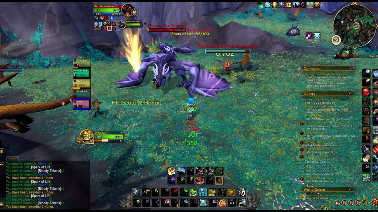 WoW │ How to Farm SPARKS OF LIFE With a PREMADE Group ( World PvP ) - INSANE BRAWL - ANYTHING GOES