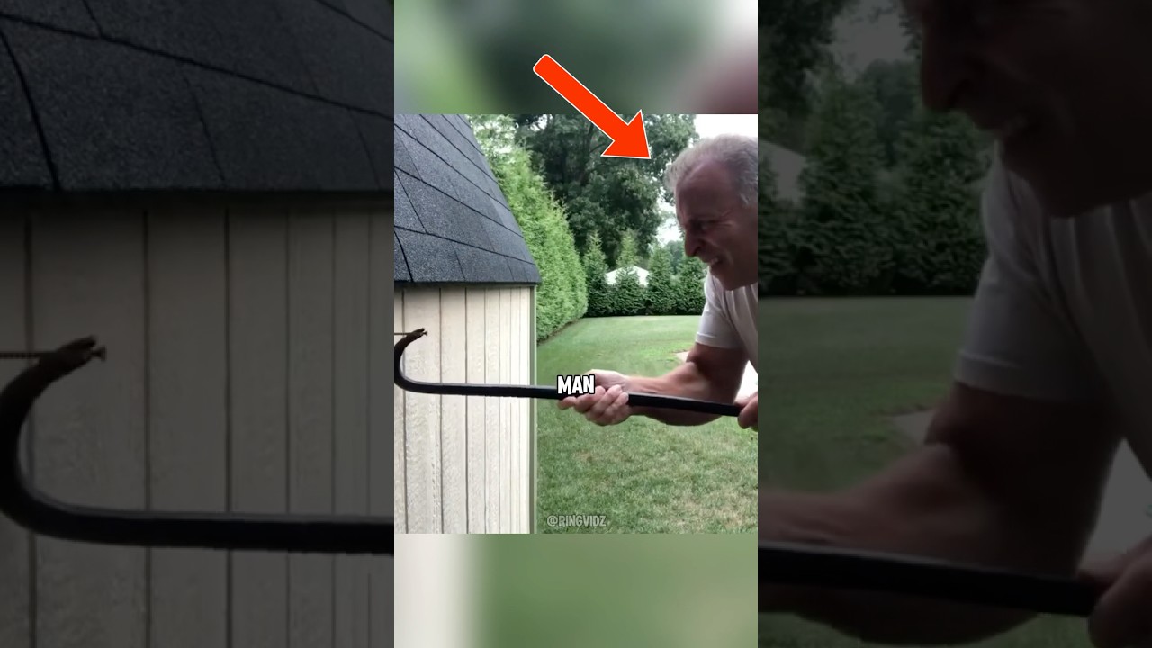 How to NOT use a crowbar..