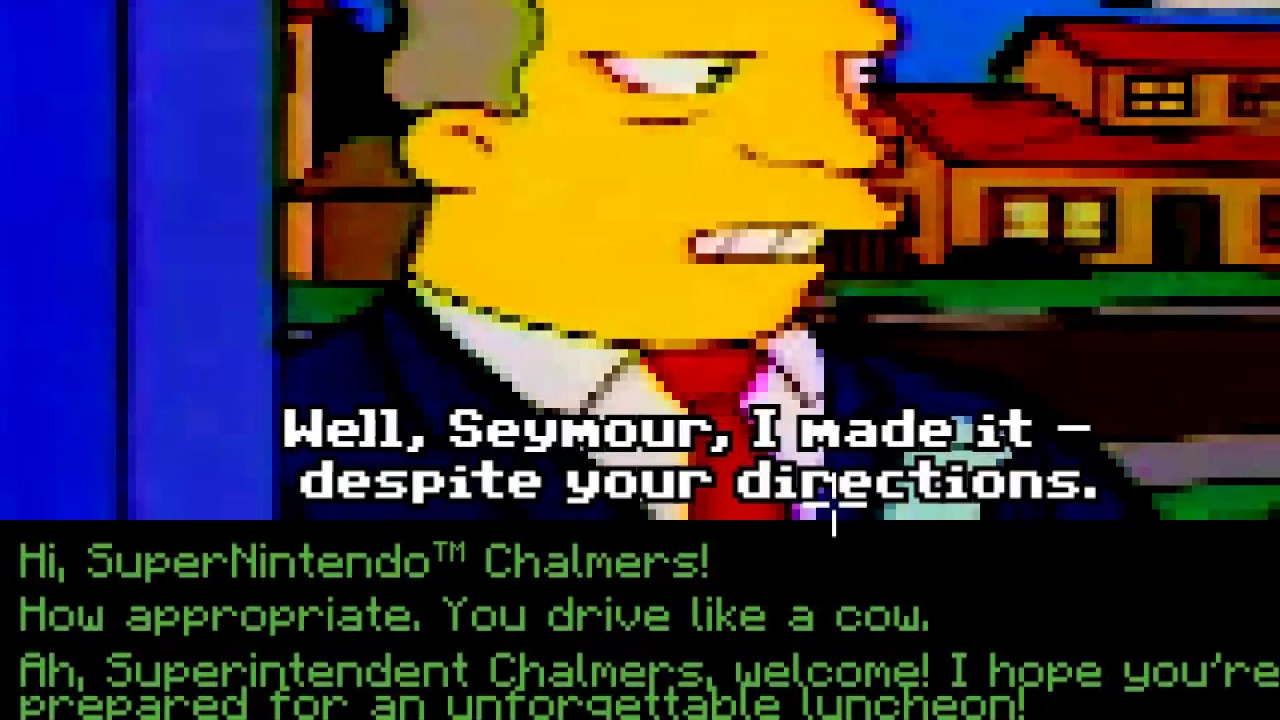 Steamed Hams But It's A Classic LucasArts Game