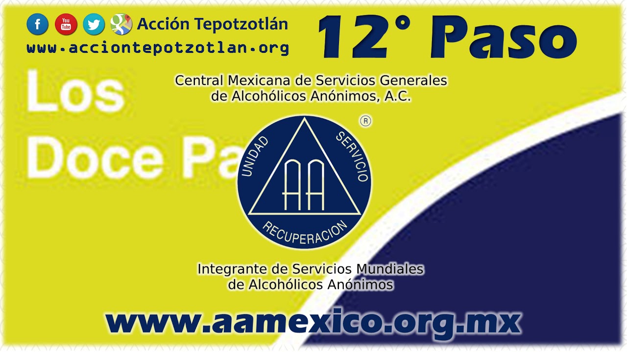 Pasos de AA - Doceavo paso AUDIO