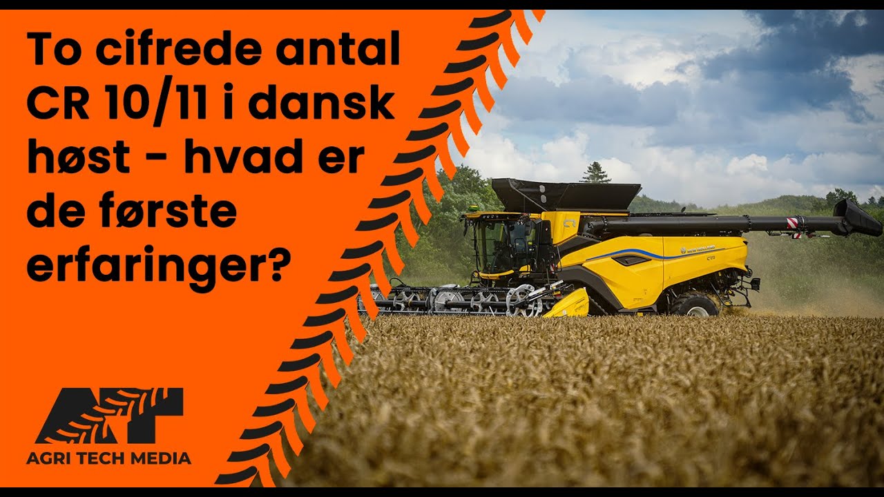 🇩🇰 To cifrede antal CR 10/11 i dansk høst - hvad er de første erfaringer?