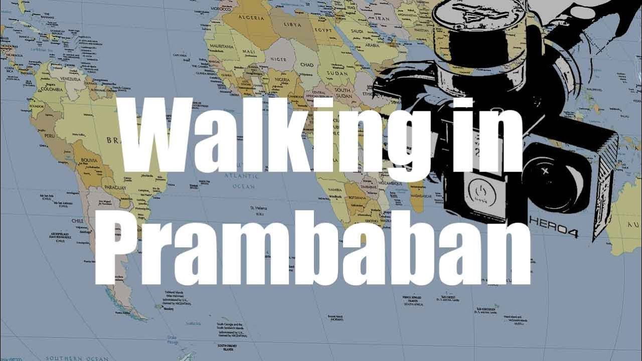 Walking in Prambanan