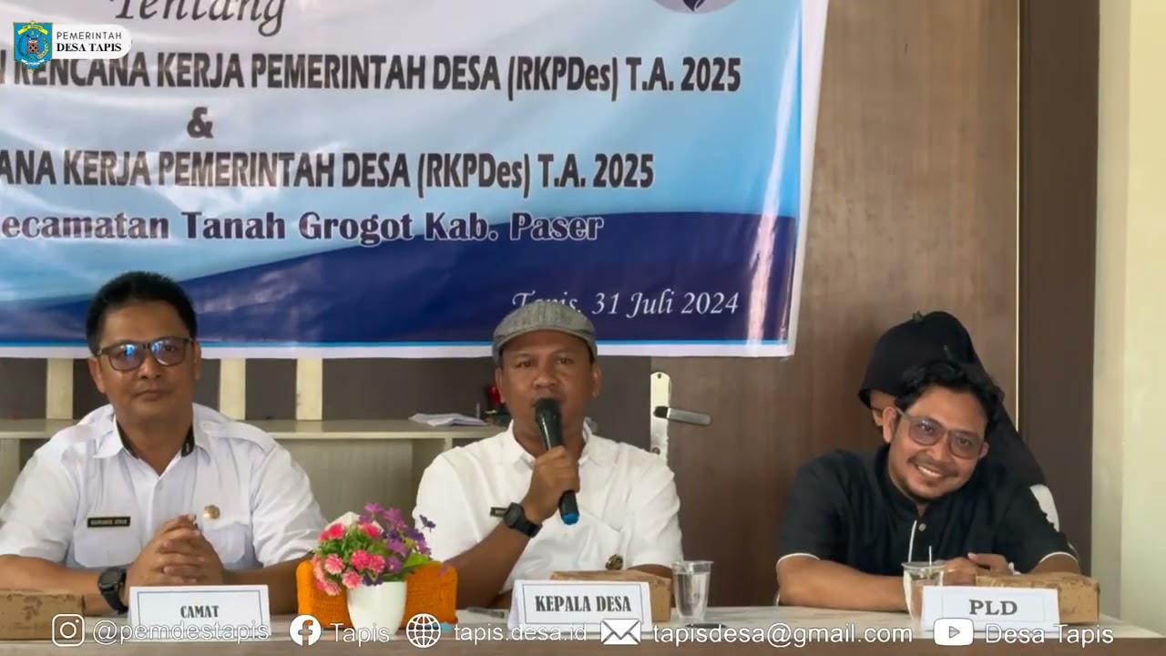 MUSYAWARAH DESA PENYUSUNAN RKPDes TAHUN ANGGARAN 2025