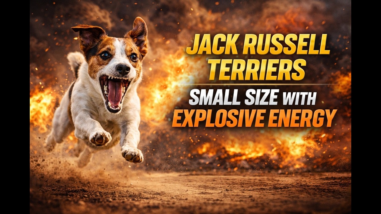 Jack Russell Terriers – Small Size with Explosive Energy