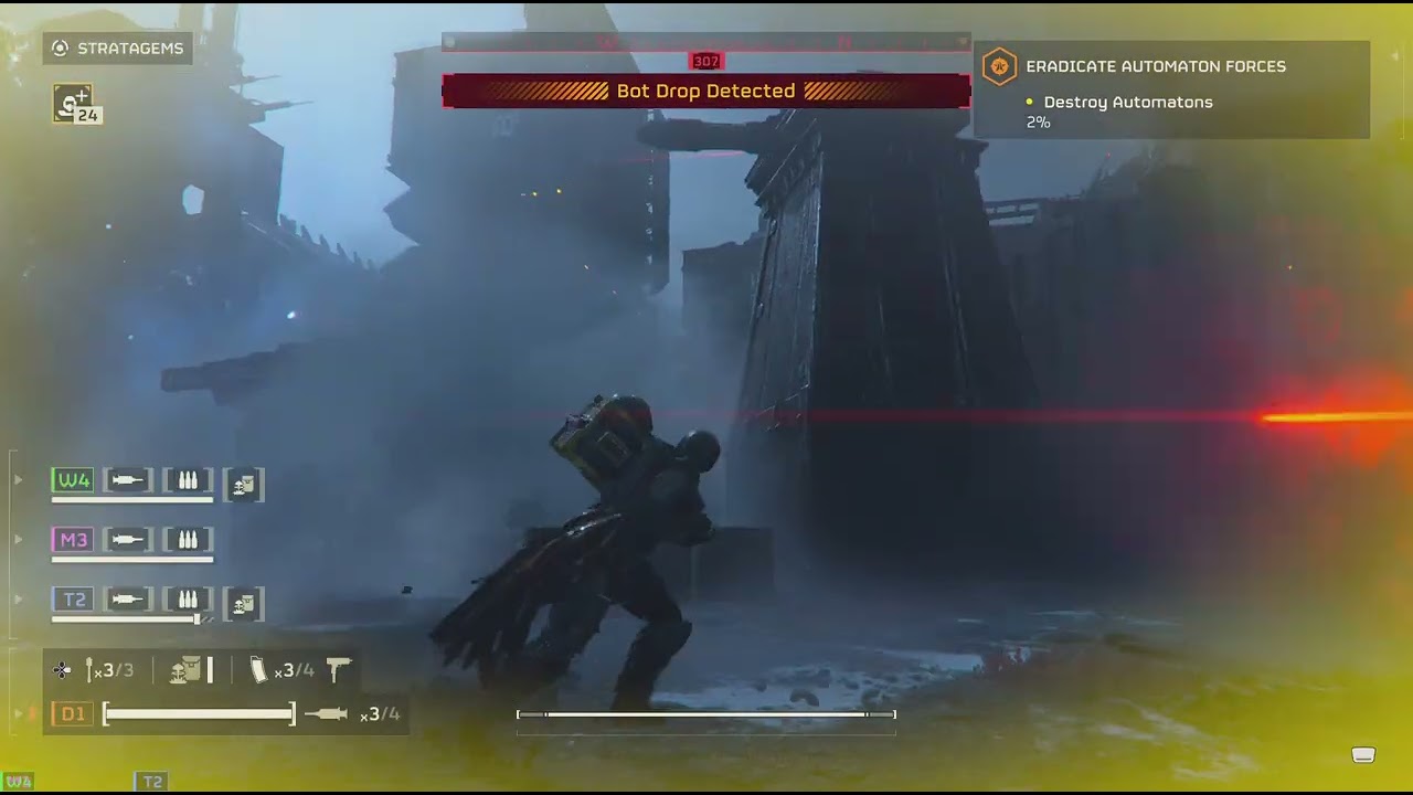 HELLDIVERS 2 Cyberstan eradicate Bots and Cyborg forces