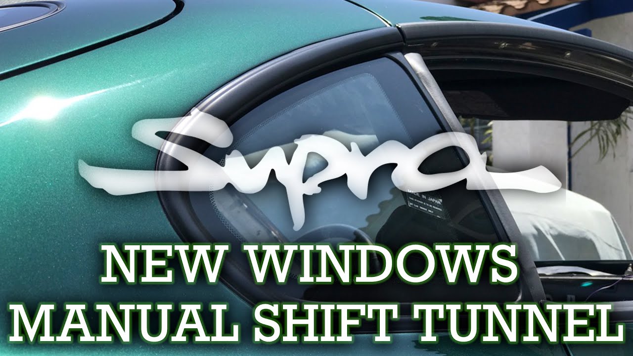 1994 Toyota Supra Turbo - Manual Transmission Tunnel Conversion