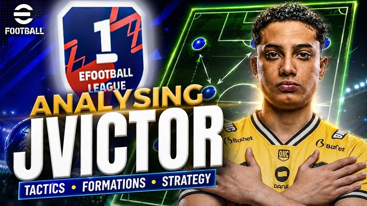 I Analysed JVictor | Masterclass Tactics, Gameplay & Pro Dribbling