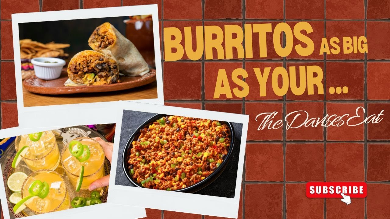 No Drive-Thru Needed: Build-Your-Own Burritos + Pineapple Tequila Cocktail
