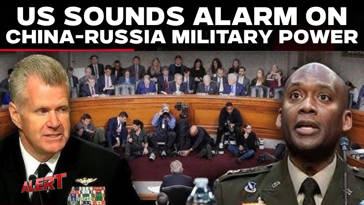 US News LIVE: US Commanders' Shocking Confession on Russian, Chinese Military Strength | Trump