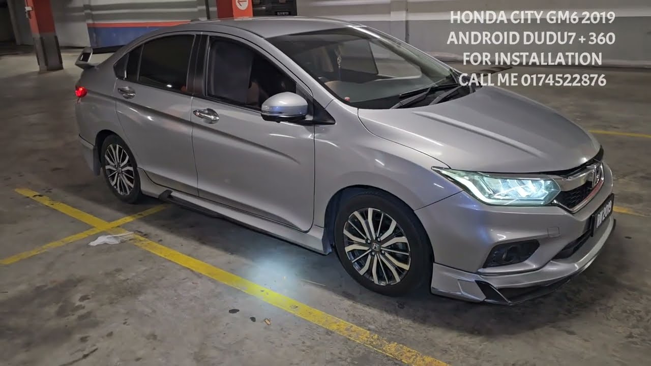 HONDA CITY GM6 ANDROID DUDU7 + 360 CAMERA + CASING 