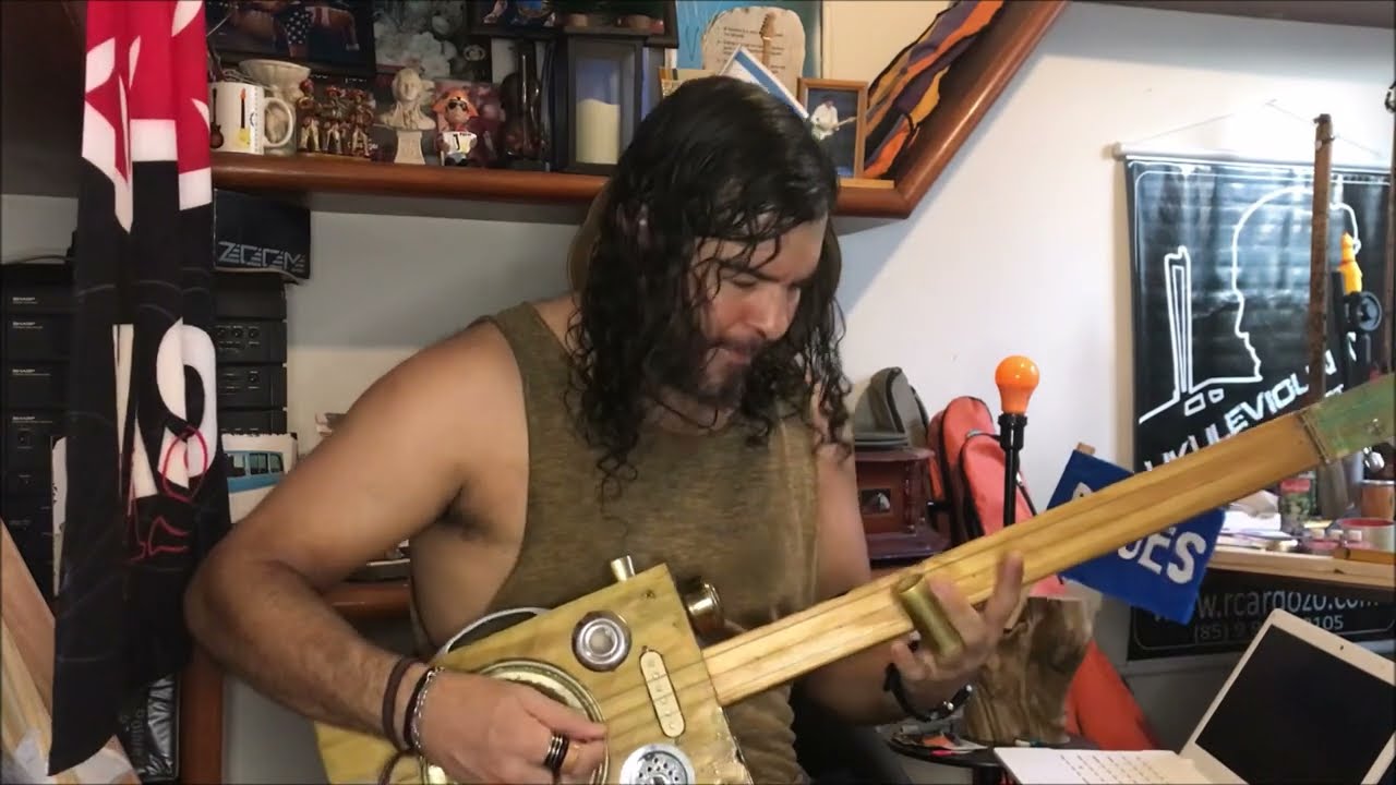 NewOrleansCBG.com | CIGAR BOX GUITAR VIDEO PLAYOFFS | RODRIGO CARDOZO - COUNTERTEMPO