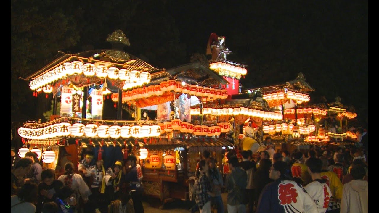 豪華絢爛 池田八幡神社祭典