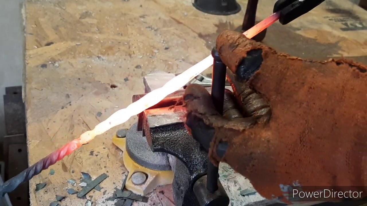 Forging a wizard wand