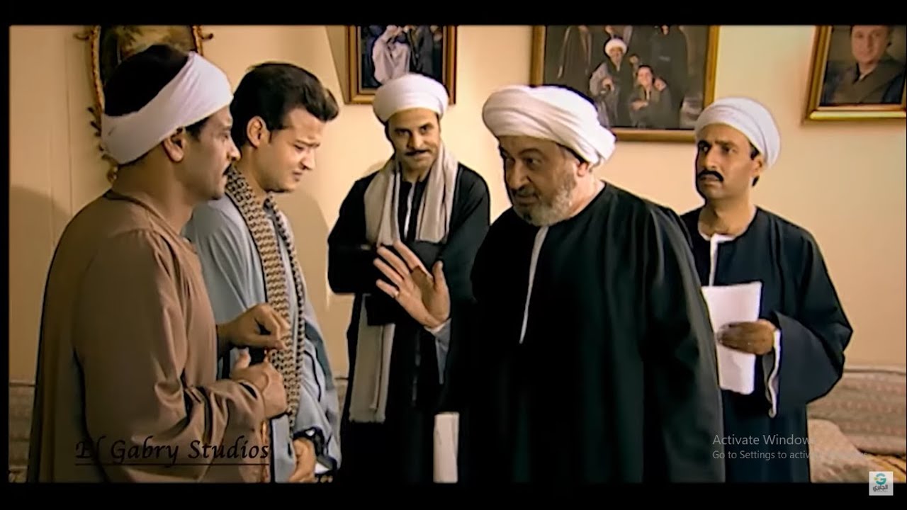 مشهد مؤثر لكبير الصعيد 