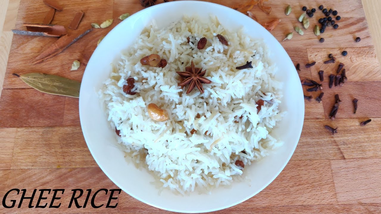 Ghee Rice | How to make ghee rice | nei choru | ghee bhat | Vibha's Kitchen