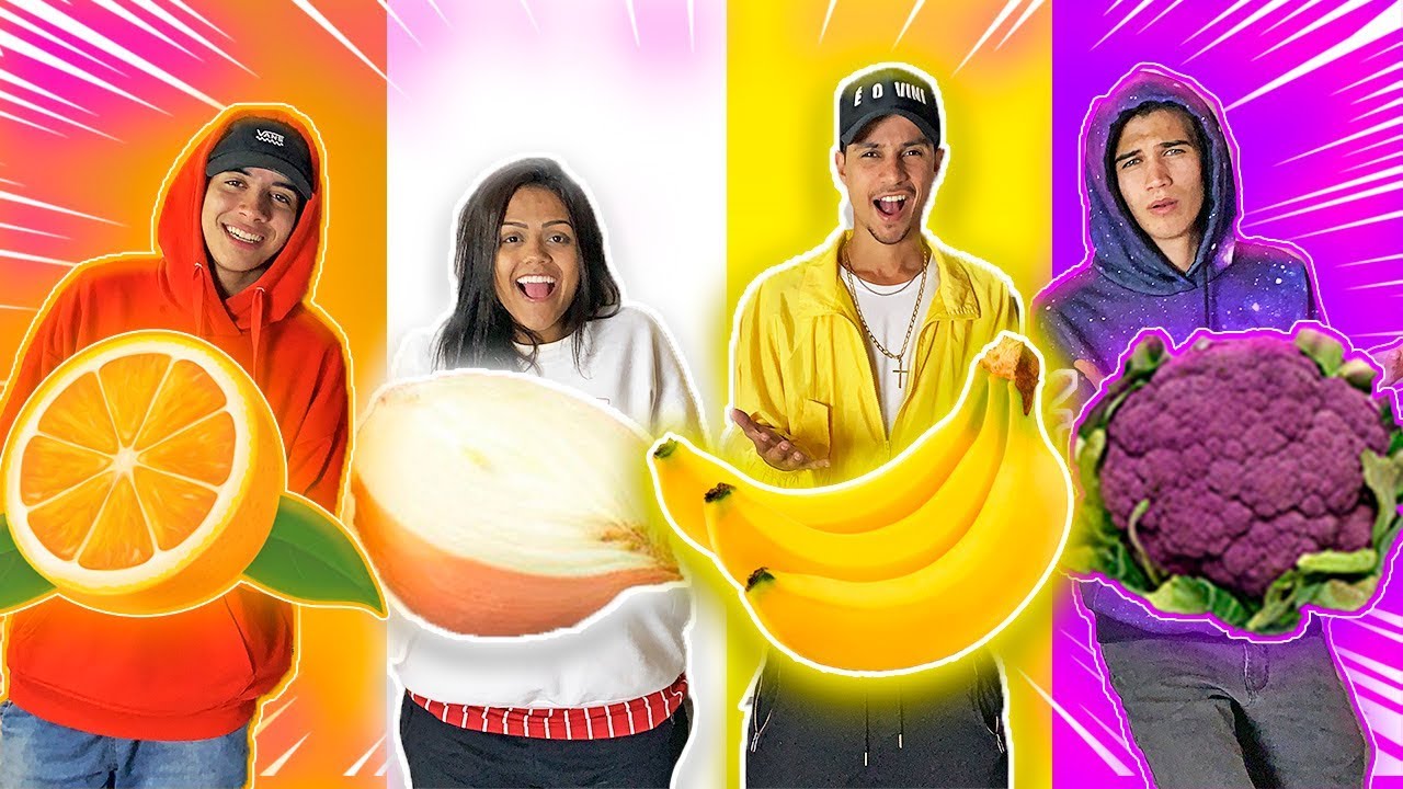 QUEM COME MAIS COMIDA COLORIDA 13 !!!
