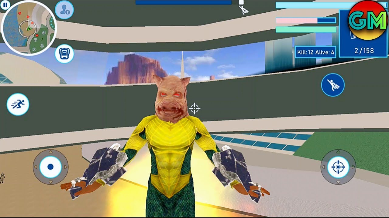 Superheroes Battleground #8 New Game New Pig Mask FlyingPower|by Naxeex Studio|Android GamePlay FHD