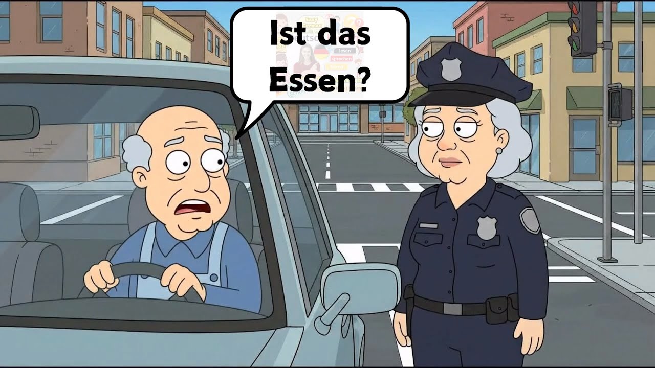 Deutsch Lernen mit Oma und Opa | Die Polizeikontrolle 😂👌