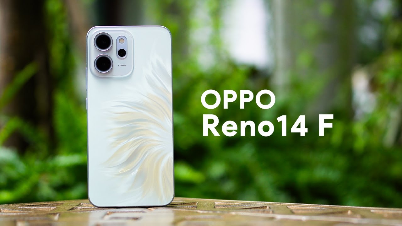 អេក្រង់ AMOLED 120Hz | 50MP កាមេរ៉ា | ថ្ម​ 6000mAh – OPPO Reno14 F 5G #OPPOReno14Series5G