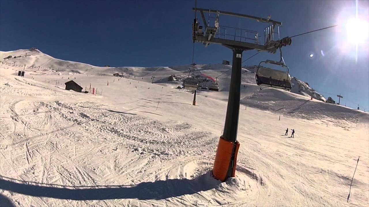 Italy - Val di Fassa - Canazei - Belvedere ski area -  lift n.106 Kristiania