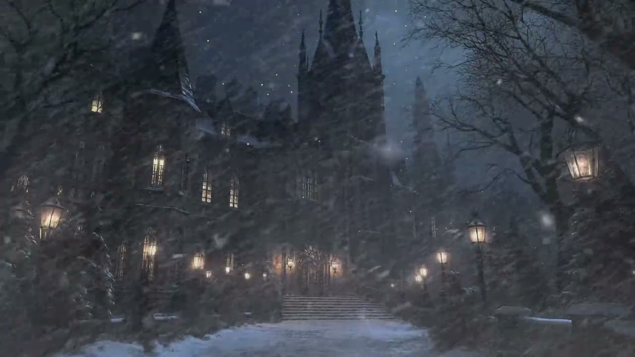 Cold Winter Wind Night | Ambience Soundscape | Deep Relaxation