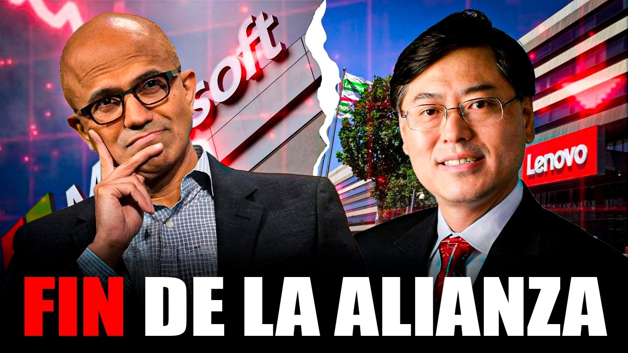 Satya Nadella ATÓNITO Mientras Lenovo ROMPE Con Microsoft Y Se Aleja De Windows