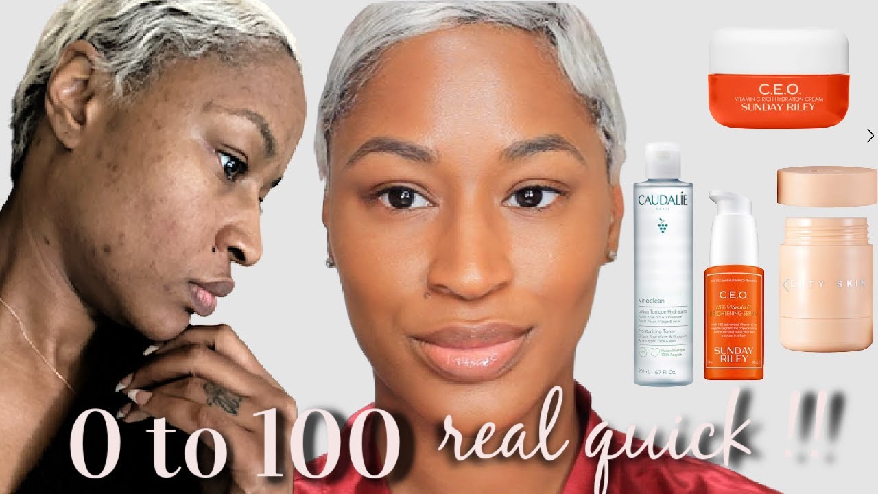 MORNING SKINCARE ROUTINE THAT IMPROVED MY SKIN DRAMATICALLY!! | SKINCARE FOR WOC | ARIELL ASH