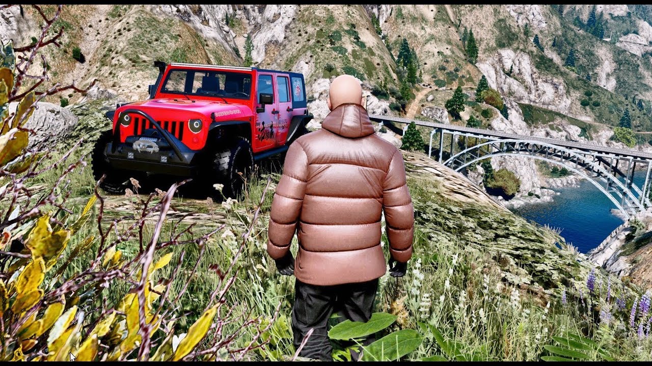 ► GTA 6 Graphics - Off Road ✪ M.V.G.A. - Gameplay!  Jeep Wrangler - Realistic Graphics MOD 60FPS