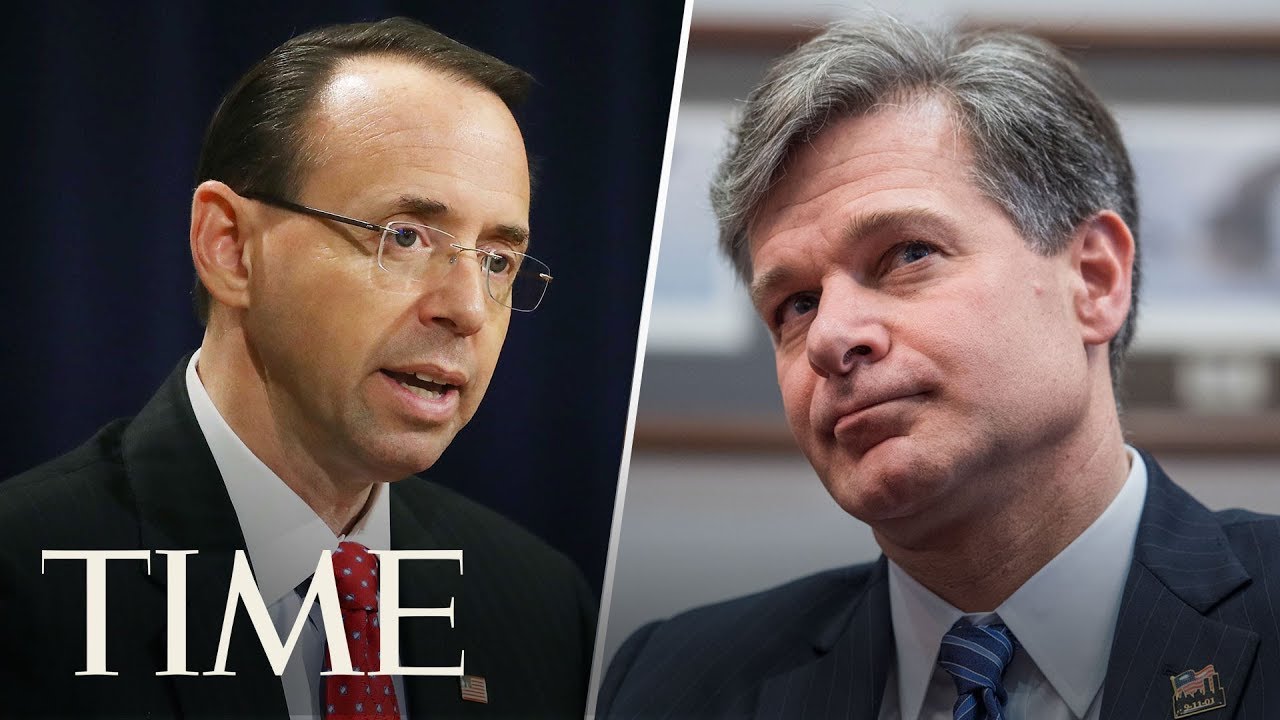 Rosenstein & Wray Testify On Report On DOJ/FBI Handling Of 2016 Election | TIME