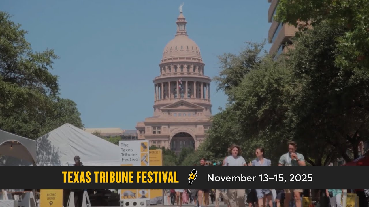 15th annual Texas Tribune Festival, November 13&ndash;15, 2025