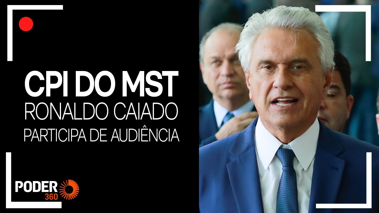 Ao vivo: CPI do MST ouve o governador de Goiás