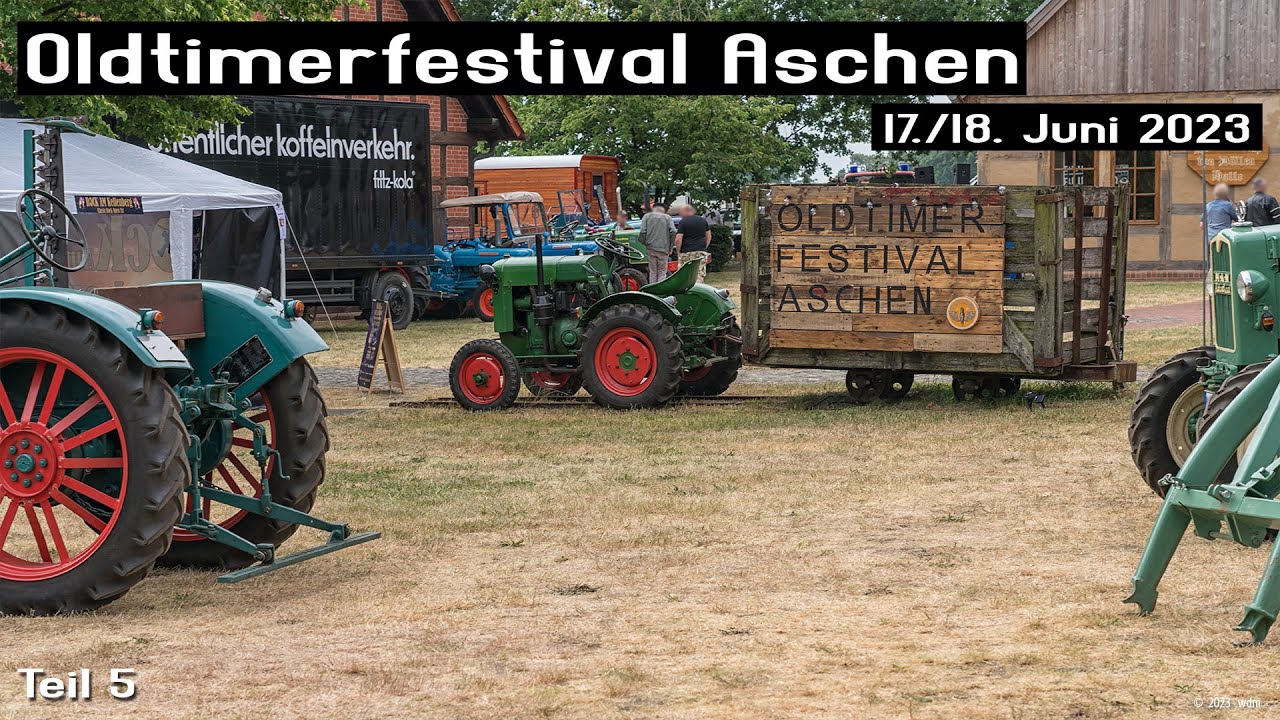 Oldtimerfestival Aschen 2023 (Teil 5/10) - Diashow