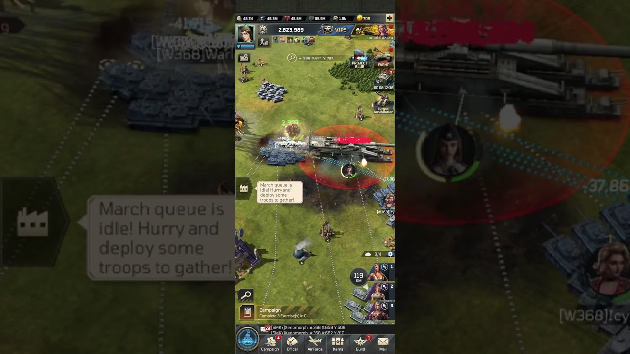 sea war raid kiss of war massive server attack on lvl 15 gorgon