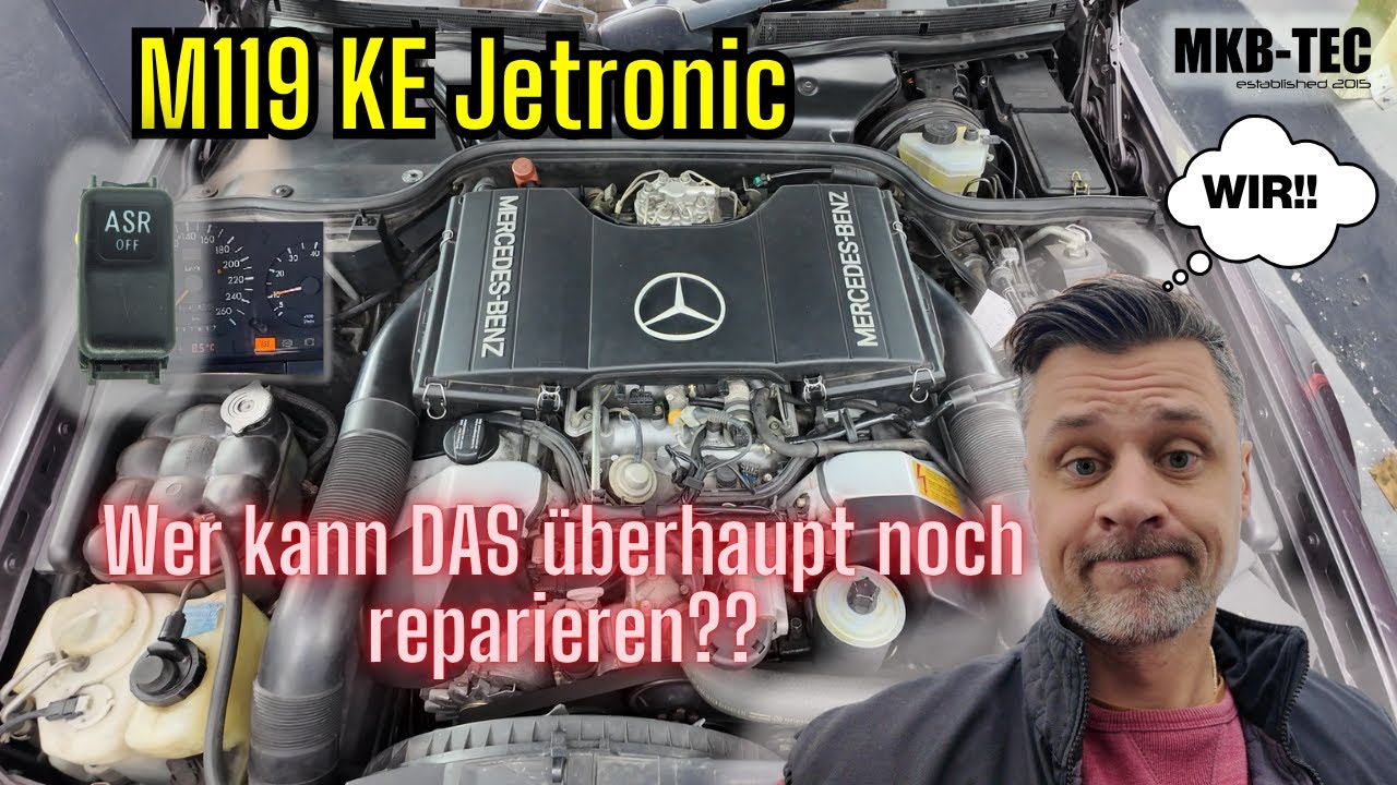SL 500 mit KE Jetronic | ASR Gasteller Sollwergeber Steuergerät | MKB - TEC | #einfachmachen