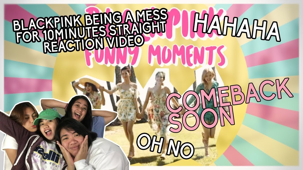 Blackpink being a mess for 10mins straight Reaction Video | Pinkpunk TV