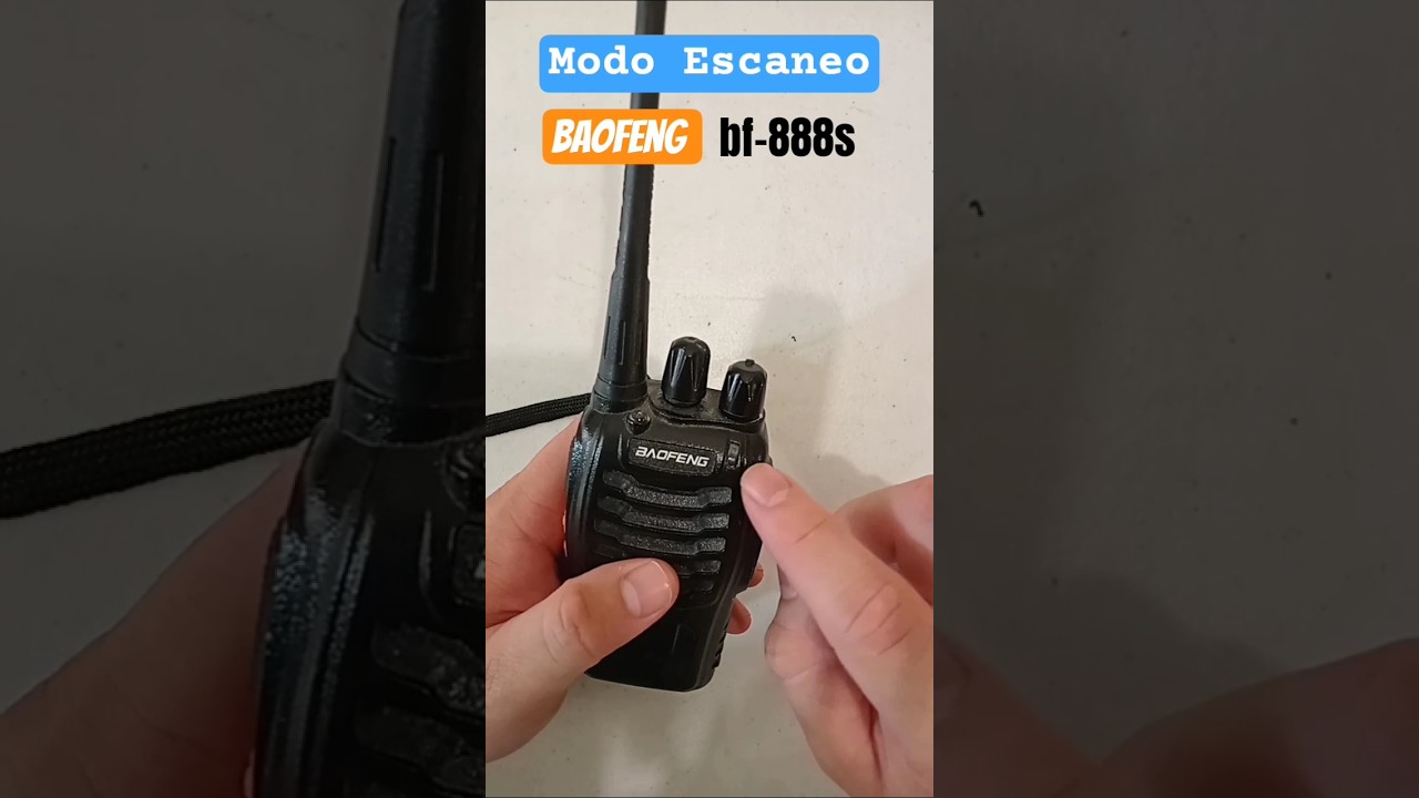 #c&oacute;mo #activar el #modo #escanear #canales en un #radio #baofeng bf-888s #tip #ayuda #manual